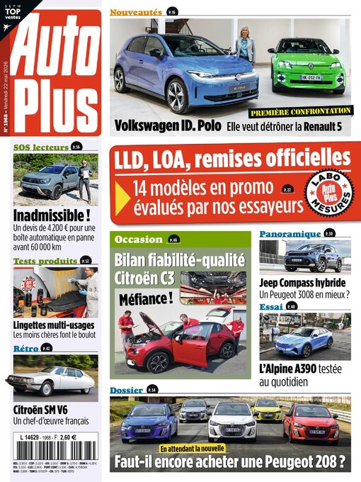 Cover image for Auto Plus France